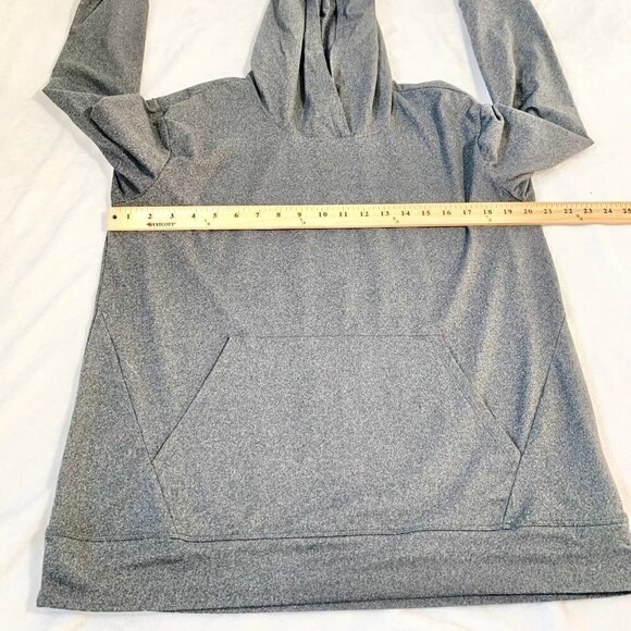 RBX gray long sleeve lightweight hooded pullover top with‎ thumb holes - Picture 8 of 9